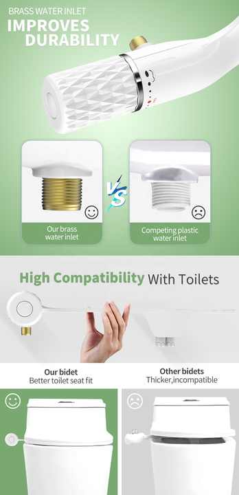 Bidet manual toaletă
