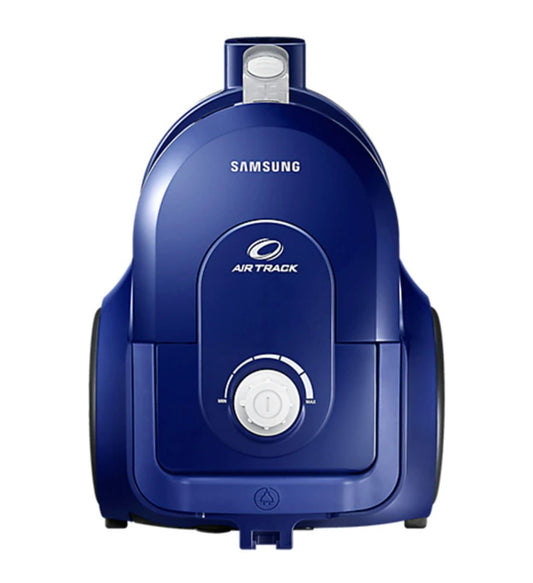 Aspirator fara sac Samsung VCC43Q0V3B, 1.3 l, 850 W, Air Track, Tub telescopic, Albastru